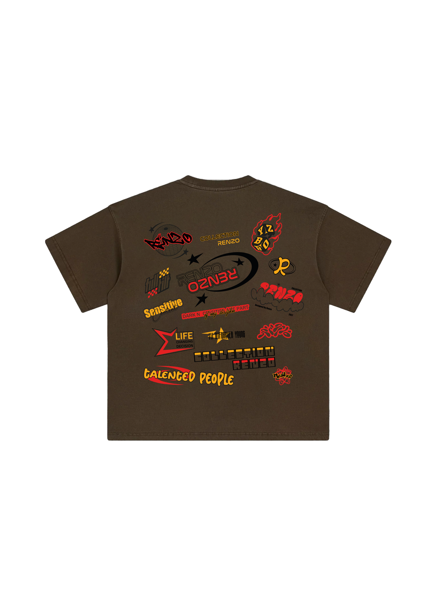 Sticker bomb tee