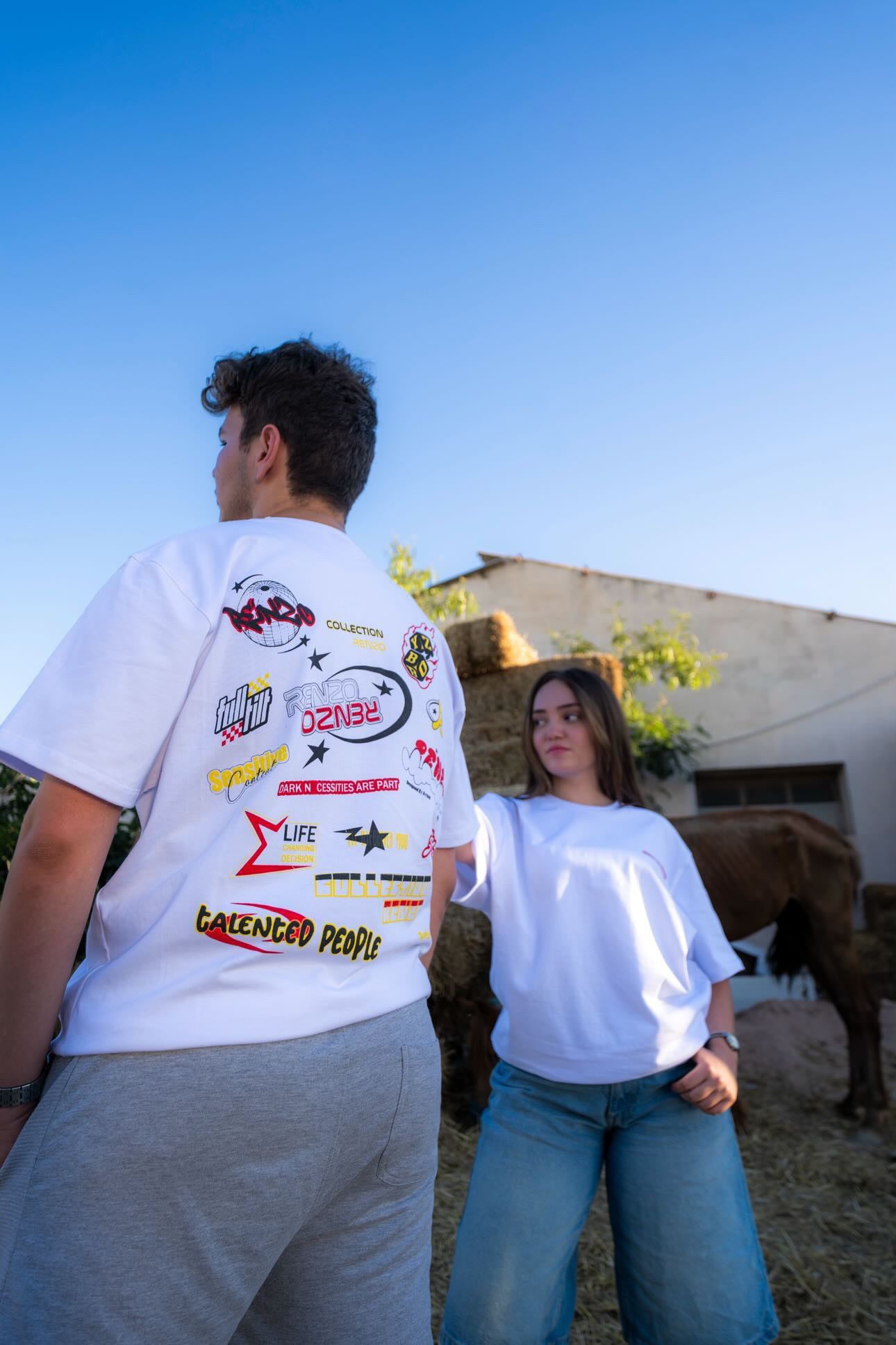 Sticker bomb tee